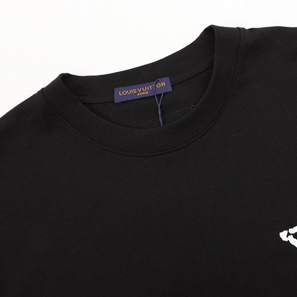 超希少！ルイヴィトン プリントTシャツ 偽物 2色 vus45732